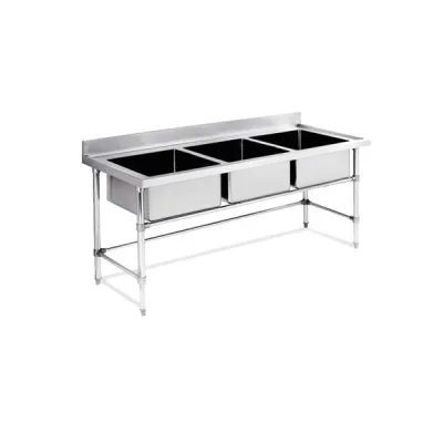 TRIPPLE SINK TABLE อ่างซิงค์ 3 หลุม