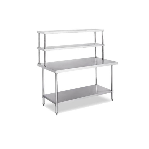 WORK TABLE WITH HI SHELF BV800-120A3
