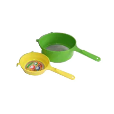 กระชอนร่อนแป้งพลาสติกด้าม PLASTIC STRAINER